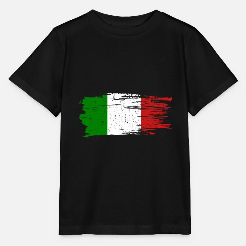 Italie - T-shirt bio MINI CREATOR Stanley/Stella Enfant - noir