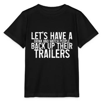 Regardons les gens sauvegarder leurs bandes-annonces - T-shirt bio MINI CREATOR Stanley/Stella Enfant - noir - Devant - Mikhail (115cm)
