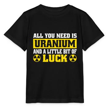 Ingénieur nucléaire Technologie nucléaire Énergie nucléaire - T-shirt bio MINI CREATOR Stanley/Stella Enfant - noir - Devant - Mikhail (115cm)