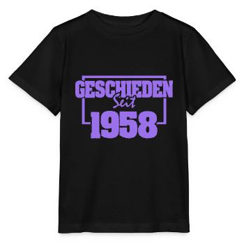 1958 - T-shirt bio MINI CREATOR Stanley/Stella Enfant - noir - Devant - Mikhail (115cm)