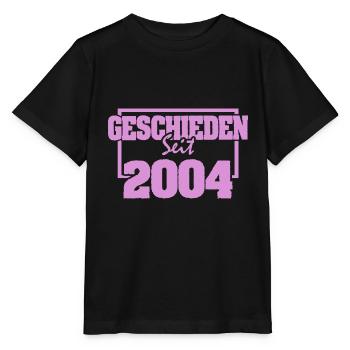 Scheidung 2004 - Stanley/Stella Kinder T-Shirt MINI CREATOR  - Schwarz - Vorne - Mikhail (115cm)