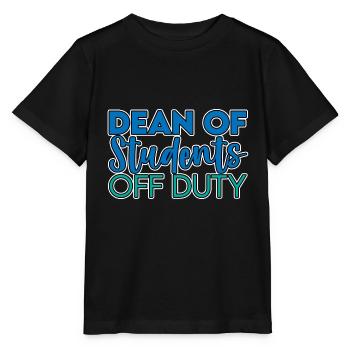 Doyen des étudiants hors service 2 - T-shirt bio MINI CREATOR Stanley/Stella Enfant - noir - Devant - Mikhail (115cm)