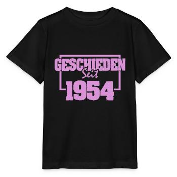 1954 - Stanley/Stella Kinder T-Shirt MINI CREATOR  - Schwarz - Vorne - Mikhail (115cm)