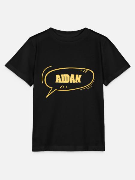 Aidan - Stanley/Stella Kinder T-Shirt MINI CREATOR - Schwarz