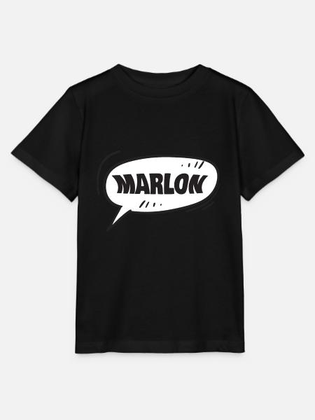 Marlon Marlon - Stanley/Stella Kinder T-Shirt MINI CREATOR  - Schwarz