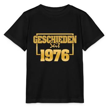 Ehemann 1976 - Stanley/Stella Kinder T-Shirt MINI CREATOR  - Schwarz - Vorne - Mikhail (115cm)
