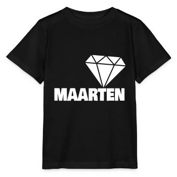 Maarten als Edel - Stanley/Stella Kinder T-Shirt MINI CREATOR  - Schwarz - Vorne - Mikhail (115cm)