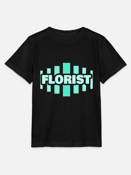 Florist als Beruf - Stanley/Stella Kinder T-Shirt MINI CREATOR  - Schwarz