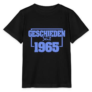 Divorcé en 1965 - T-shirt bio MINI CREATOR Stanley/Stella Enfant - noir - Devant - Mikhail (115cm)