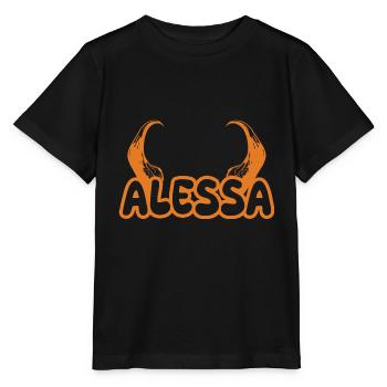 Alessa Alessa - Stanley/Stella MINI CREATOR Kids’ T-Shirt - black - Front - Mikhail (115cm)