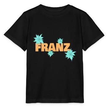 Edelweiss Franz - T-shirt bio MINI CREATOR Stanley/Stella Enfant - noir - Devant - Mikhail (115cm)