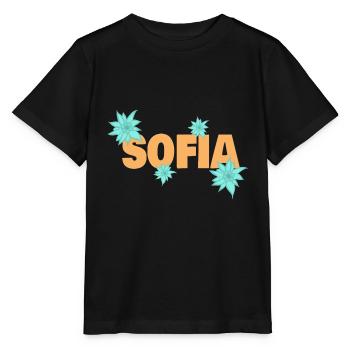 Cadeau pour Sofia - T-shirt bio MINI CREATOR Stanley/Stella Enfant - noir - Devant - Mikhail (115cm)