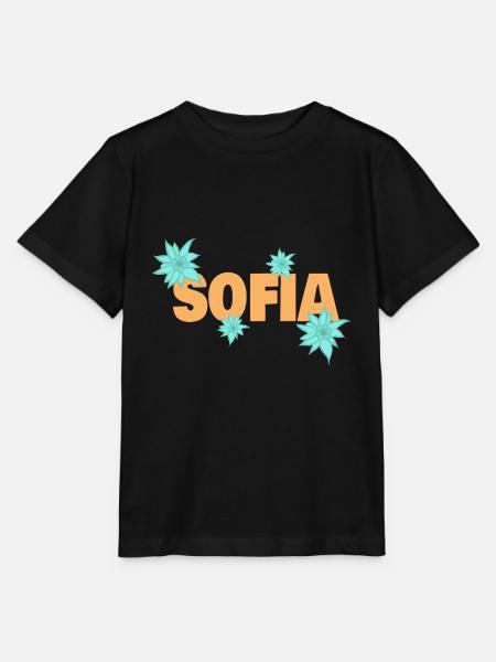 Geschenk für Sofia - Stanley/Stella Kinder T-Shirt MINI CREATOR - Schwarz