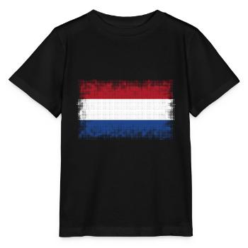 Pays-Bas en tant que Pays-Bas - T-shirt bio MINI CREATOR Stanley/Stella Enfant - noir - Devant - Mikhail (115cm)