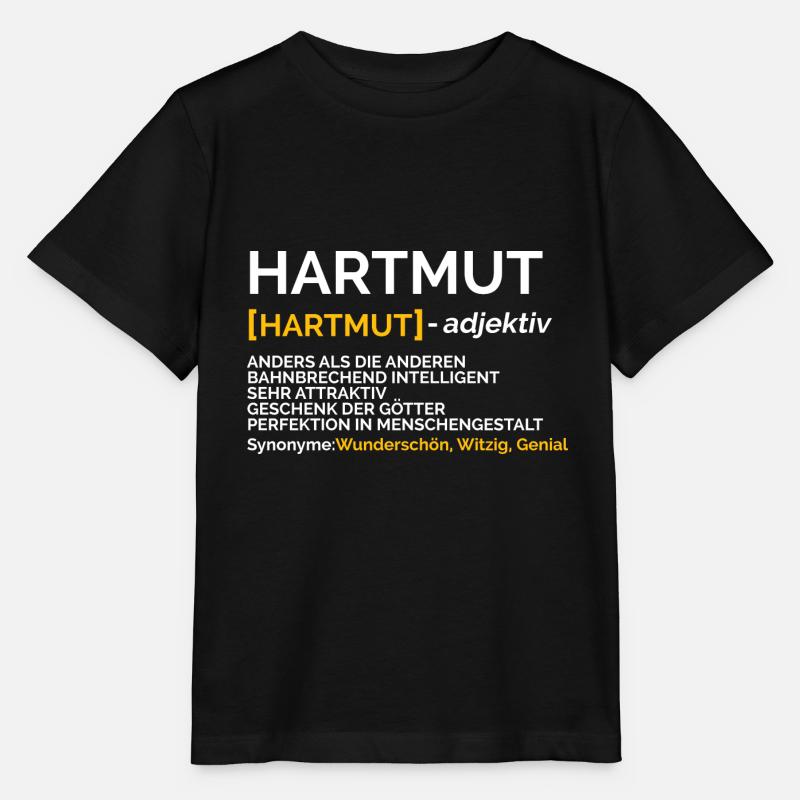 Hartmut - Stanley/Stella Kinder T-Shirt MINI CREATOR  - Schwarz