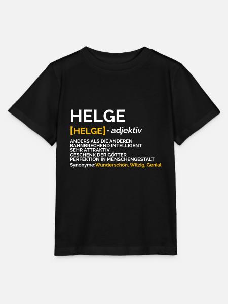 Helge - Stanley/Stella Kinder T-Shirt MINI CREATOR - Schwarz