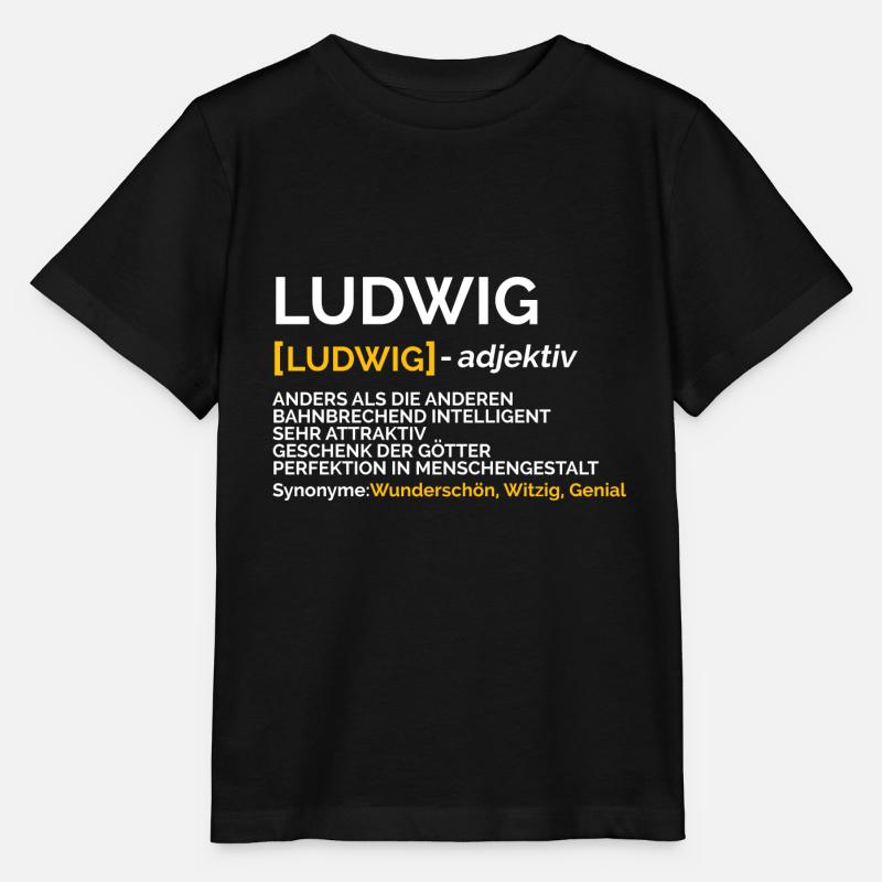 Ludwig - Stanley/Stella Kinder T-Shirt MINI CREATOR  - Schwarz