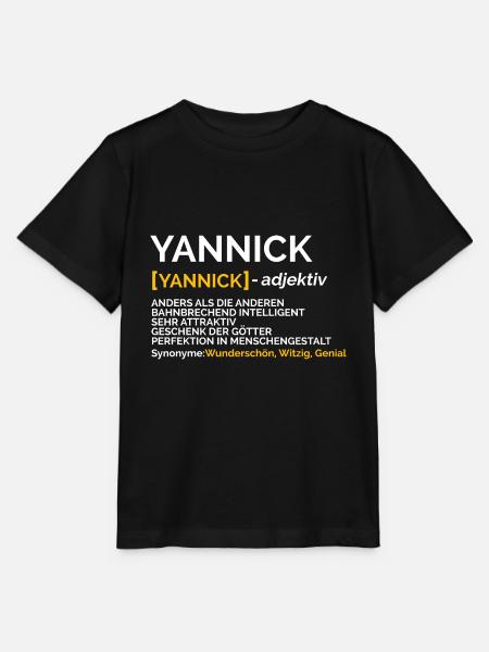 Yannick - Stanley/Stella Kinder T-Shirt MINI CREATOR  - Schwarz