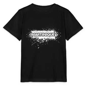 Sonne Martinique - Stanley/Stella Kinder T-Shirt MINI CREATOR  - Schwarz - Vorne - Mikhail (115cm)