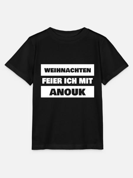 Geschenk für Anouk - Stanley/Stella Kinder T-Shirt MINI CREATOR  - Schwarz