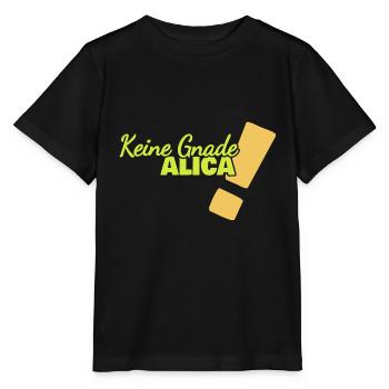 Alica comme drôle - T-shirt bio MINI CREATOR Stanley/Stella Enfant - noir - Devant - Mikhail (115cm)