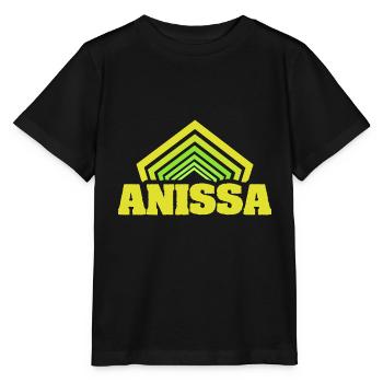 Anissa as a given name - Stanley/Stella MINI CREATOR Kids’ T-Shirt - black - Front - Mikhail (115cm)