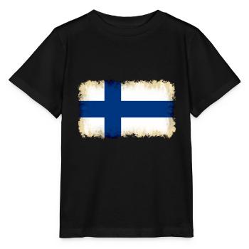 Finlande - T-shirt bio MINI CREATOR Stanley/Stella Enfant - noir - Devant - Mikhail (115cm)
