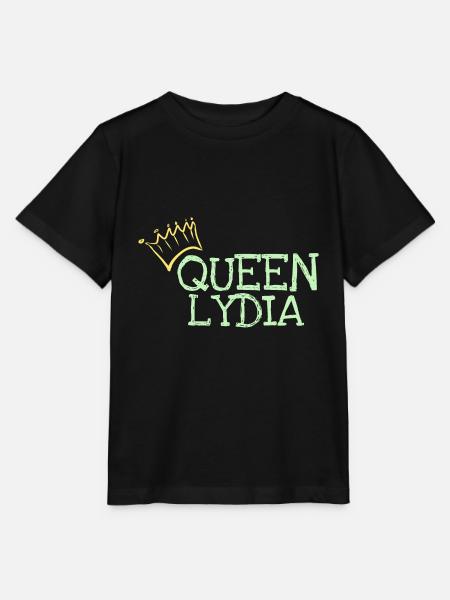 Vorname Lydia - Stanley/Stella Kinder T-Shirt MINI CREATOR - Schwarz