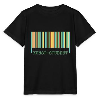L’étudiant en art en tant qu’art - T-shirt bio MINI CREATOR Stanley/Stella Enfant - noir - Devant - Mikhail (115cm)