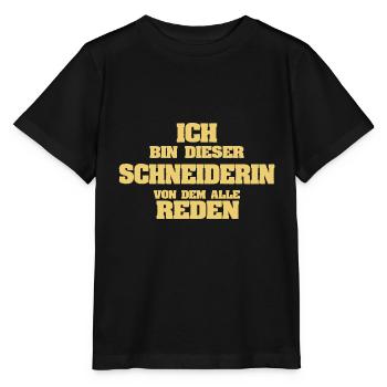 Schneiderin als Beruf - Stanley/Stella Kinder T-Shirt MINI CREATOR  - Schwarz - Vorne - Mikhail (115cm)