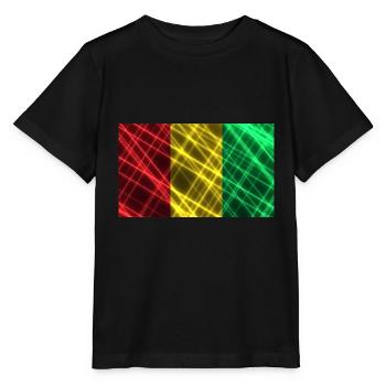 Style Guinée - T-shirt bio MINI CREATOR Stanley/Stella Enfant - noir - Devant - Mikhail (115cm)