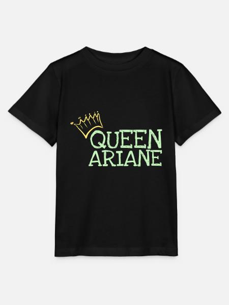 Vorname Ariane - Stanley/Stella Kinder T-Shirt MINI CREATOR - Schwarz
