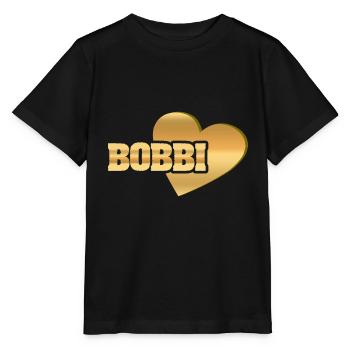 Bobbi - Stanley/Stella MINI CREATOR Kids’ T-Shirt - black - Front - Mikhail (115cm)