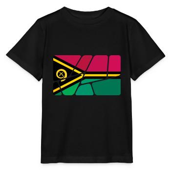 Vanuatu as Vanuatu - Stanley/Stella MINI CREATOR Kids’ T-Shirt - black - Front - Mikhail (115cm)