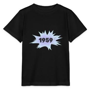 1959 - T-shirt bio MINI CREATOR Stanley/Stella Enfant - noir - Devant - Mikhail (115cm)