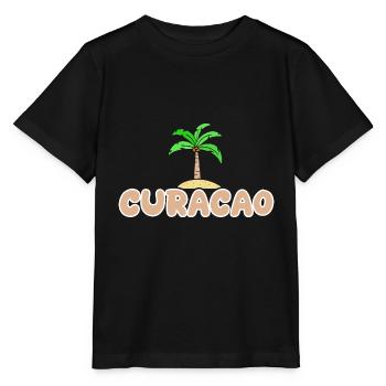 Curacao Curacao - Stanley/Stella Kinder T-Shirt MINI CREATOR  - Schwarz - Vorne - Mikhail (115cm)