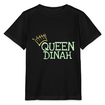 Vorname Dinah - Stanley/Stella Kinder T-Shirt MINI CREATOR  - Schwarz - Vorne - Mikhail (115cm)