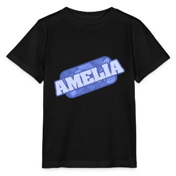 Amelia - Stanley/Stella Kinder T-Shirt MINI CREATOR  - Schwarz - Vorne - Mikhail (115cm)