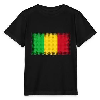Cadeau pour le Mali - T-shirt bio MINI CREATOR Stanley/Stella Enfant - noir - Devant - Mikhail (115cm)