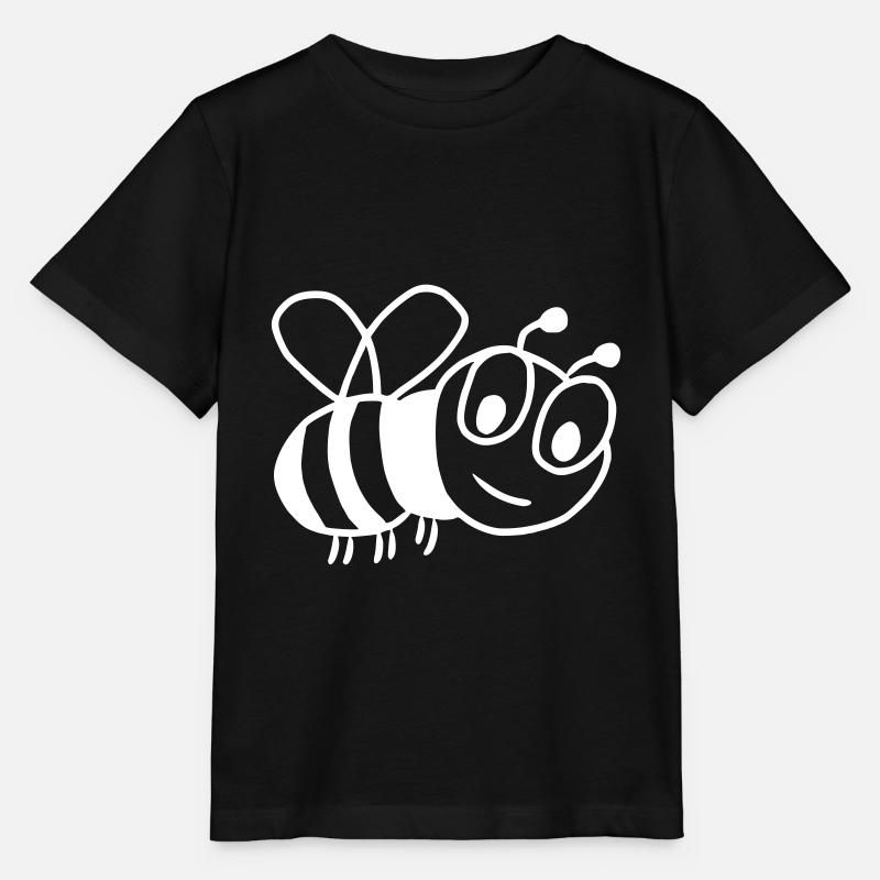 Comic Biene - Stanley/Stella Kinder T-Shirt MINI CREATOR  - Schwarz