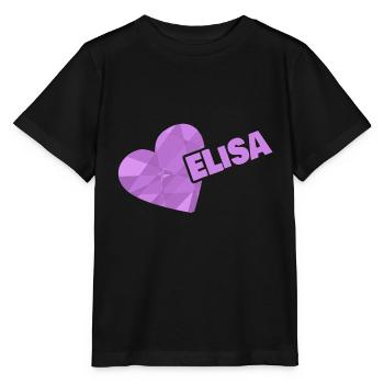 Crown Elisa - Stanley/Stella MINI CREATOR Kids’ T-Shirt - black - Front - Mikhail (115cm)