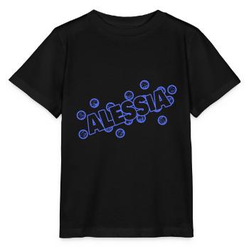 Dear Alessia, - Stanley/Stella MINI CREATOR Kids’ T-Shirt - black - Front - Mikhail (115cm)