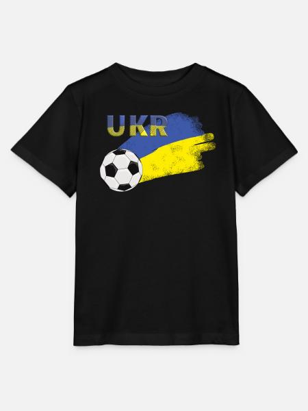 Fahne Ukraine - Stanley/Stella Kinder T-Shirt MINI CREATOR - Schwarz