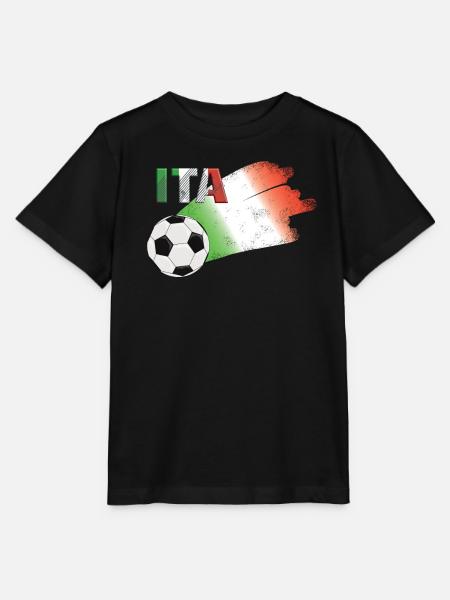 Fahne Italien - Stanley/Stella Kinder T-Shirt MINI CREATOR  - Schwarz
