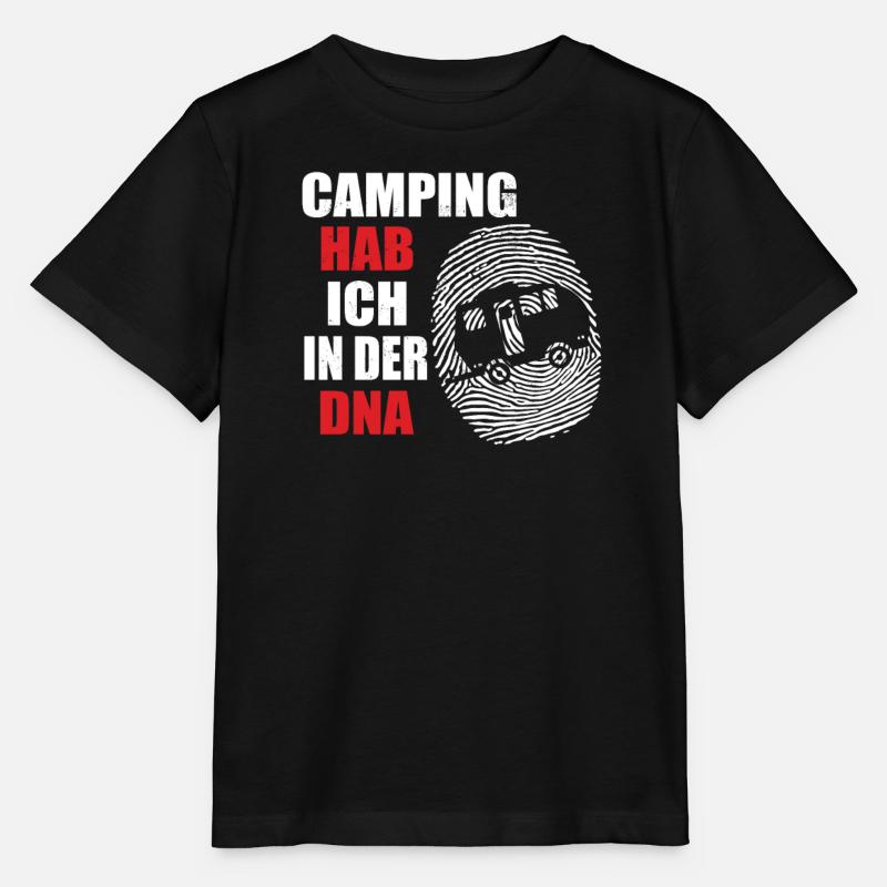Camper Gift Idea Camping - T-shirt bio MINI CREATOR Stanley/Stella Enfant - noir
