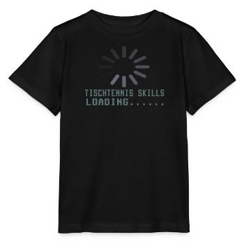 Tischtennis Zubehör Pingpong Motiv - Stanley/Stella Kinder T-Shirt MINI CREATOR  - Schwarz - Vorne - Mikhail (115cm)