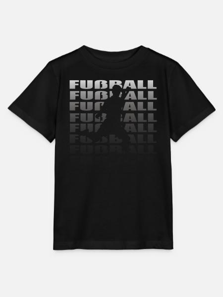 Fußballzubehör Geschenkidee Fußballfan - Stanley/Stella Kinder T-Shirt MINI CREATOR - Schwarz