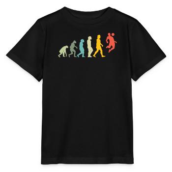 Fußballzubehör Geschenkidee Fußballfan - Stanley/Stella Kinder T-Shirt MINI CREATOR  - Schwarz - Vorne - Mikhail (115cm)