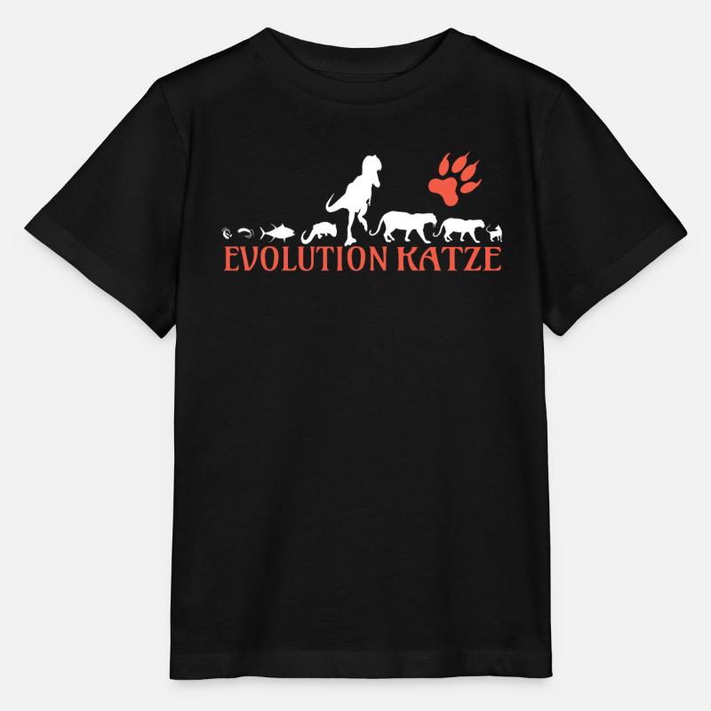 Katzenfreund, Katzenzubehör Geschenk - Stanley/Stella Kinder T-Shirt MINI CREATOR  - Schwarz