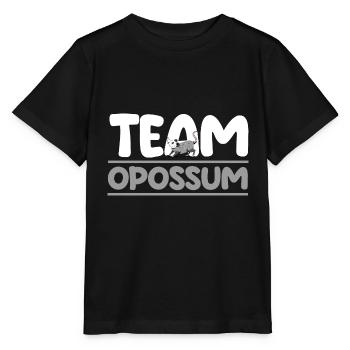 Opossum - Stanley/Stella Kinder T-Shirt MINI CREATOR  - Schwarz - Vorne - Mikhail (115cm)
